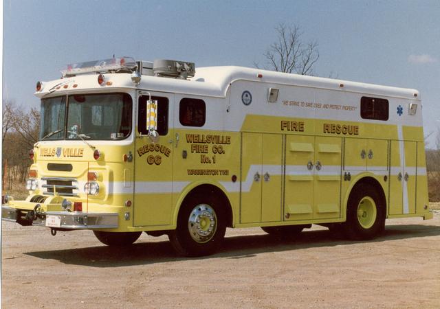 Rescue 66
1967 Ford Gerstenslager Heavy Rescue. In service 1986-?